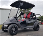 48V Black on Black Custom Golf Cart Electric Club Car Precedent