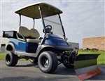 48V Club Car Precedent Golf Cart 6" Lift Kit With Custom Knobby Tires & Rear Dump Bed W/Plow
