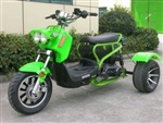 49cc Mean Dogg Trike Scooter Gas Moped - Brand New