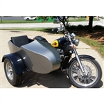 RocketTeer Old School Biker Side Car Motorcycle Sidecar Kit - Fits BMW Models