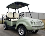 Electric Golf Cart With Custom Bucket Seats, Radio, Custom Rims & More
