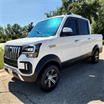 LSV Four Passenger Electric Coco Truck Low Sped Vehicle Golf Cart With AC & Heat - WHITE SCRATCH ~ N ~ DENT