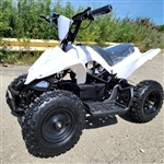 Kids Atv 500 Watt Electric Kids Quad - EA52 Sport Model - White
