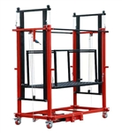 Electric Scaffolding Lift Scissor Lift - 12.5 Foot Reach Height - 1100 LB. Lift Capacity