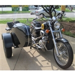 Euro RocketTeer Side Car Motorcycle Sidecar Kit - All Harley Davidson Models