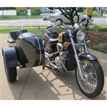 Euro RocketTeer Side Car Motorcycle Sidecar Kit - All Honda Models