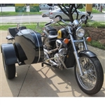 Euro RocketTeer Side Car Motorcycle Sidecar Kit - All Kawasaki Models