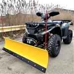 MSA 400 ATV 400cc With Snow Plow 4 x 4 Hi/Low Gears - MSA 400 WITH PLOW - DARK GREEN