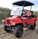 Custom Club Car jeep Mini Truck 4 Seat Golf Cart With Many Custom Add Ons