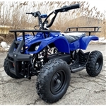 Kids Atv 500 Watt Electric Atv Kids Quad - Mud Runner - Blue