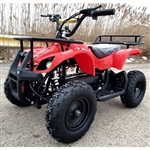 Kids Atv 500 Watt Electric Atv Kids Quad - Mud Runner - Red