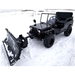 Mini Truck Utv Atv With Snow Plow Utility Mini jeep UTV Off-Road Vehicle Snow Puncher Crusade - Limited