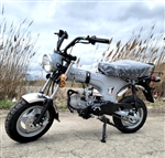 125cc Manual 4-Speed w/Clutch Motorcycle Moped Scooter Compare To CT70 4 Speed Manual - ROCKY-125