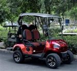 48V Electric Golf Cart 4 Seater Renegade Light Edition Utility Golf UTV - LIGHT EDITION - RED