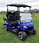 48V Electric Golf Cart 4 Seater Renegade X Edition Utility Golf UTV - BLUE