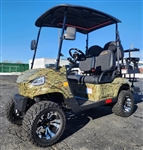 Gas Powered Golf Cart 4 Seater 200cc Renegade Fuel Edition Utility Golf UTV - GAS EDITION - CAMO