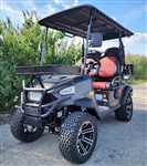 48V Electric Golf Cart 4 Seater Lifted Renegade+ 2.0 Edition Utility Golf UTV King To Coleman Kandi 4p - Charcoal