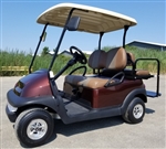 48V Root Beer Colored Club Car Precedent Electric Golf Cart