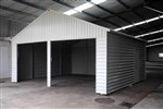 20'W x 20' x 12' Double Two Car Garage Metal Car Storage Shelter - S2119