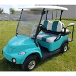 48V Teal PT Cruiser Golf Cart Electric Club Car Precedent
