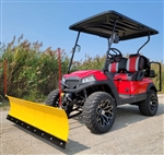 Terminator 48v Electric Golf Cart Four Seater NEW W/PLOW - Massive Rims/Tires & Optionally Fully Loaded