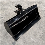 600mm Tilting Bucket Attachment for TUFF-LIFT Mini Excavators
