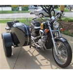Euro RocketTeer Side Car Motorcycle Sidecar Kit - All Yamaha Models
