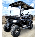 Brand New 48v Electric Golf Cart Lifted & Loaded Demo Model Renegade PLUS 2.0 - Black