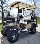 Brand New 48v Electric Golf Cart Lifted & Loaded eMACHINE - TREE CAMO