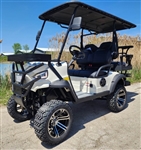 Brand New 48v Electric Golf Cart Lifted & Loaded Demo Model Renegade PLUS 2.0 -  WHITE CREAM