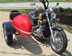 RocketTeer Side Car Motorcycle Sidecar Kit - All Kymco Models