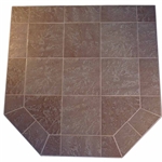 High Grade 48x48 STEEL Standard HearthSafe