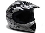 Youth Flame Dirt Bike Motocross MX Helmet (DOT Approved)