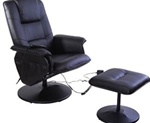 Heated Massaging Chair Ottoman