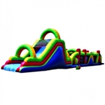 Commercial Grade Inflatable Super Deluxe Obstacle Course