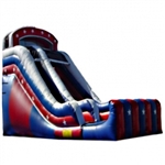 Commercial Grade Inflatable USA Dry Slide