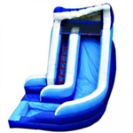 Commercial Grade Inflatable 16ft Curvy Water Slide