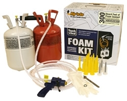 Brand New Home Sealing Fire Retardant Open Cell Spray Foam Insulation Kit 300 BF