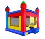 Inflatable Boys Moon Bouncer Castle w/ Blower