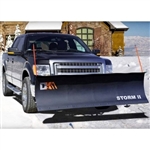 Chevy Sierra Snow Plows - Brand New 84" x 22" DK2 STORM II Electric Snow Plow