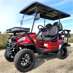 Coleman Comparison 48V Electric Golf Cart 4 Seater Lifted Renegade Edition Utility Golf UTV Kandi 4p - Red