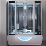 Rectangle Steam Shower and Bathtub Enclosure 58" x 33" - GT0530