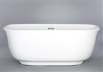 Freestanding Bathtub Modern Seamless Acrylic Bath Tub - Sevena 65.5"