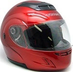 Flip Up Modular Full Face Motorcycle Helmet (DOT Approved)