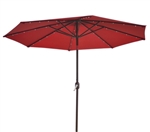 Brand New 9' Outdoor Garden Patio Umbrella w/ 40 LED Lights