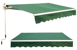 High Quality 8.2 FT Manual Garden Patio Sun Shade Retractable Awning