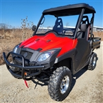 800cc UTV 2 Seater Golf Cart 4x4 Utility Vehicle EFI W/Dump - Avalanche 800 - RED