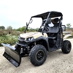 400cc 4x4 UTV 4 Seater With Snow Plow T-BOSS 410 Contender Gas Golf Cart ATV Utility Vehicle 25.5HP 2WD/4WD