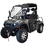 T-BOSS 410X 4 Seater Gas Golf Cart UTV Utility Vehicle 25.5HP 4WD With Rear Flip Seat