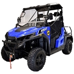T-BOSS 550X EFI Gas Golf Cart UTV Utility Vehicle 33HP 4WD With Rear Flip Seat